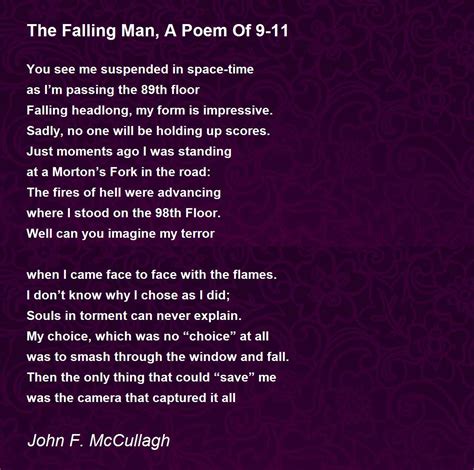 famous 9 11 poems|The forever falling man by Harriet Staff .